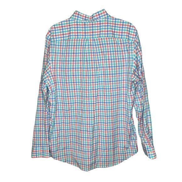 Vineyard Vines Cattail Check Classic Murray Shirt Checkered Button Front Size Md - Picture 6 of 6